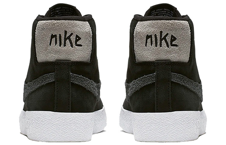 Кеды Nike Blazer Gnarhunters (черно-белые) — фото 4