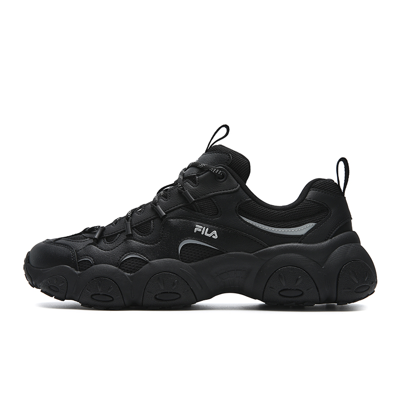 Женские кроссовки Fila FLUID 7 SO (черно-серебристый)