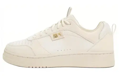 FILA Targa Slip Resistant Abrasion Resistant Low top Skateboard Shoes Unisex White