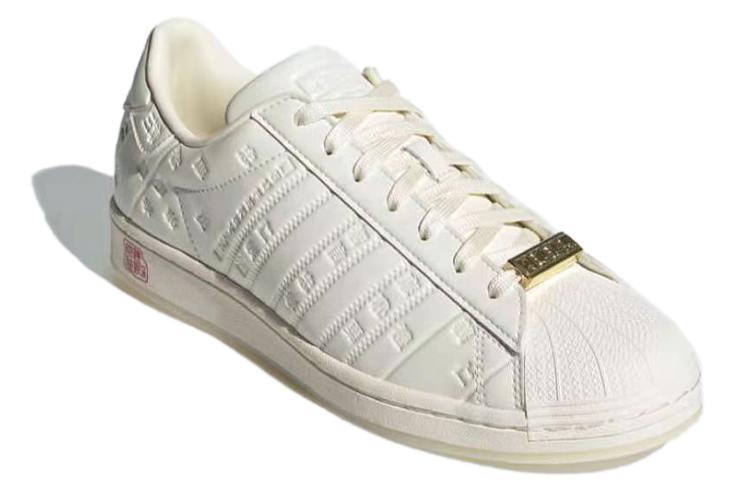 Кеды adidas Originals Superstar (молочный) — фото 3