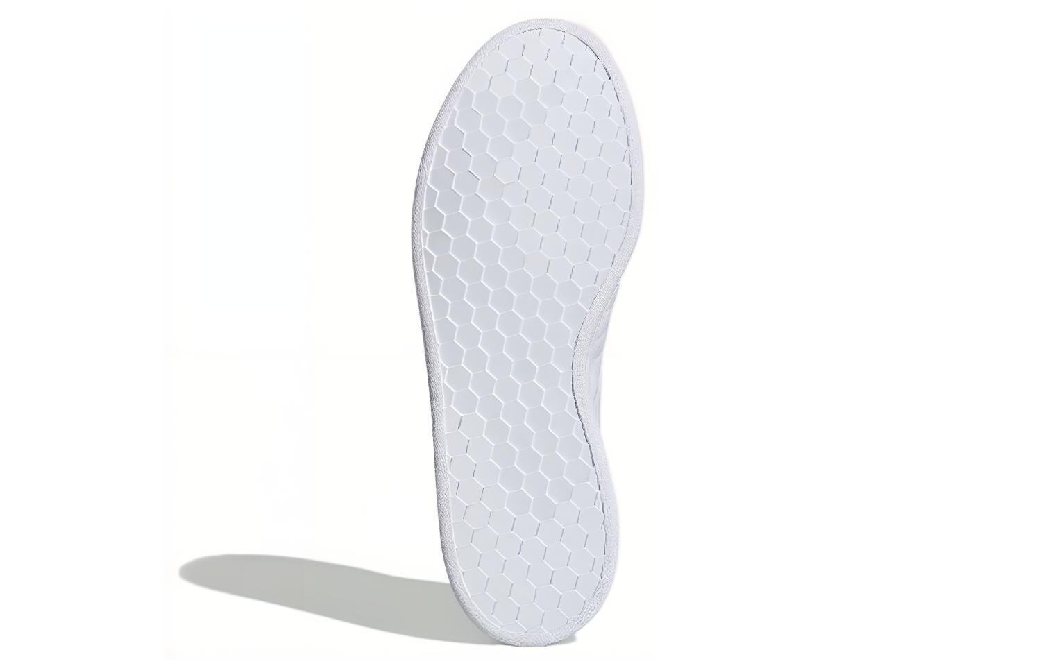 Мужские кеды adidas neo GRAND COURT Base (белый / зеленый) — Белый / зелёный — фото 6