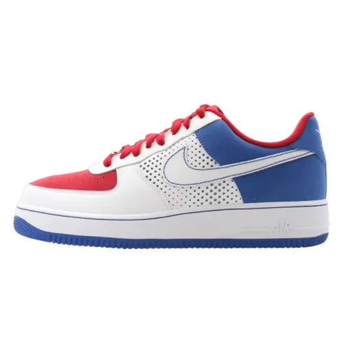 Nike Air Force 1 '07 'White Varsity Royal Red'