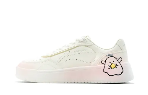 Li Ning Sourdough Slip Resistant Abrasion Resistant Slip Resistant Abrasion Resistant Low top Skateboard Shoes Women's