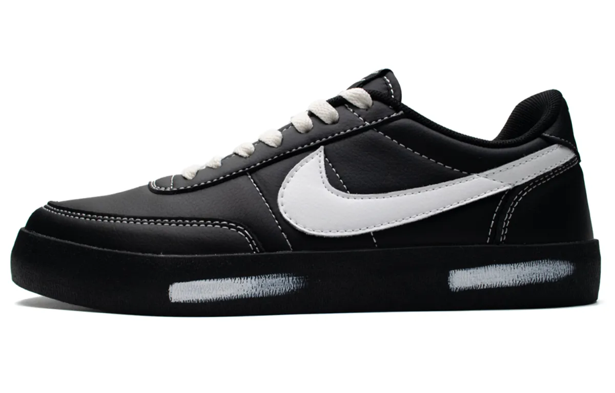 Nike Killshot 2 Narration Slip Resistant Abrasion Resistant Low top Skateboard Shoes Unisex Black White