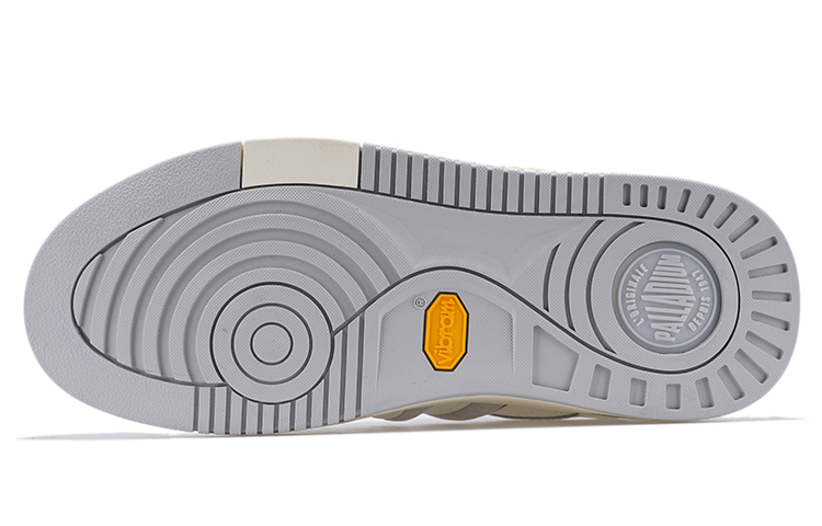Palladium Skate Puzzle Shoe Collection Slip Resistant Abrasion Resistant Low top Skateboard Shoes Men's White Gray