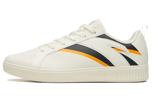 Anta Synthetic Leather Coverage Abrasion Resistant Lightweight Low top Skateboard Shoes Men's