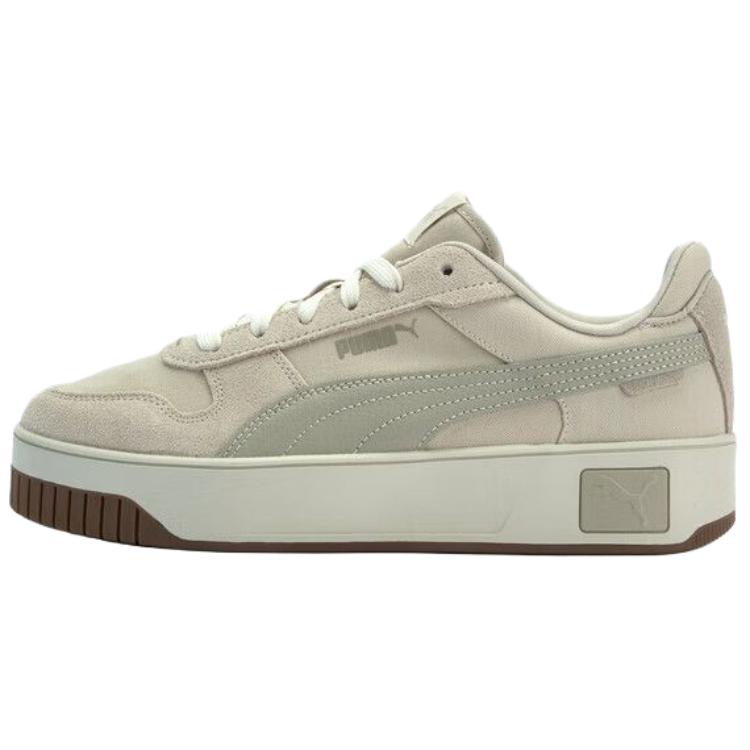 PUMA Carina Street Abrasion Resistant Low top Skateboard Shoes Women's Snow