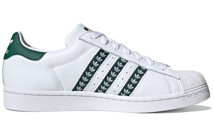 Кеды adidas originals SUPERSTAR (зеленый / белый) — Зелёный / белый — фото 2