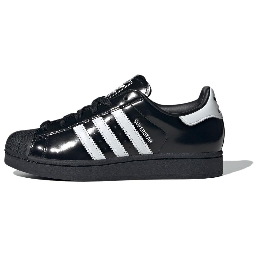 Женские кроссовки adidas originals Superstar 2 (черные)
