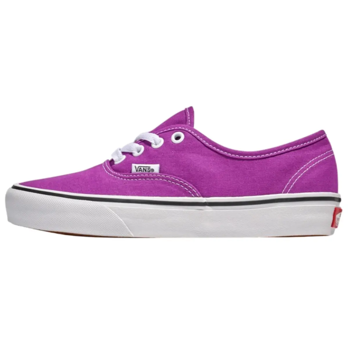 Vans Authentic Abrasion Resistant Low top Skateboard Shoes Unisex Purple
