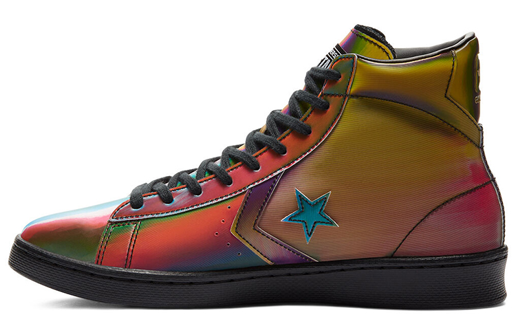 Кеды Converse Converse Cons Pro Leather High Top (яшма, красные, зеленые)