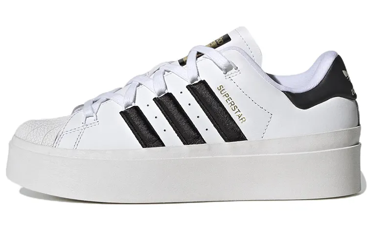 Superstar Wmns Adidas Originals Bonega 'White Black Gold Metallic' Women's