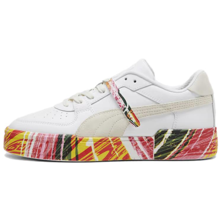 PUMA Scuderia Ferrari Low top Skateboard Shoes Unisex White Red