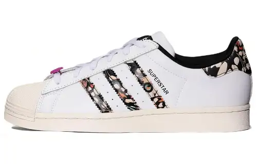 Adidas Superstar 'White Shock Purple' Women's