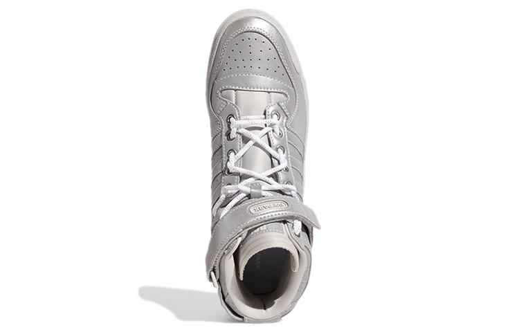 Кеды adidas originals x Ivy Park FORUM Mid (серебристый) — фото 5
