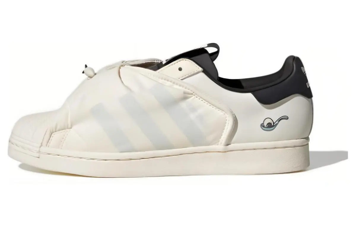 Melting Sadness X adidas originals Superstar White