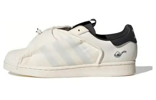 Melting Sadness X adidas originals Superstar White