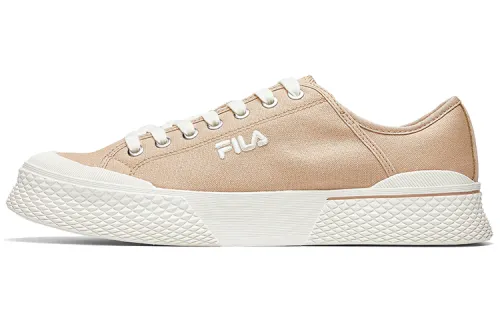 FILA Casual Wear resistant And Lightweight Low top Skateboard Shoes Men's Roasted Almond