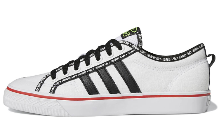 Кеды adidas originals Nizza (бело-черные)
