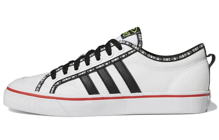 Adidas Nizza 'White Vivid Red'