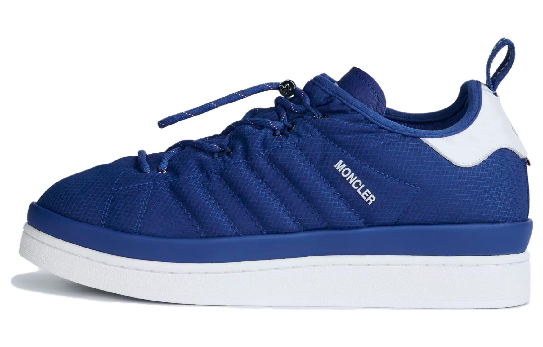 Moncler x adidas originals CAMPUS 00s Comfortable low-cut sneakers for men and women, blue