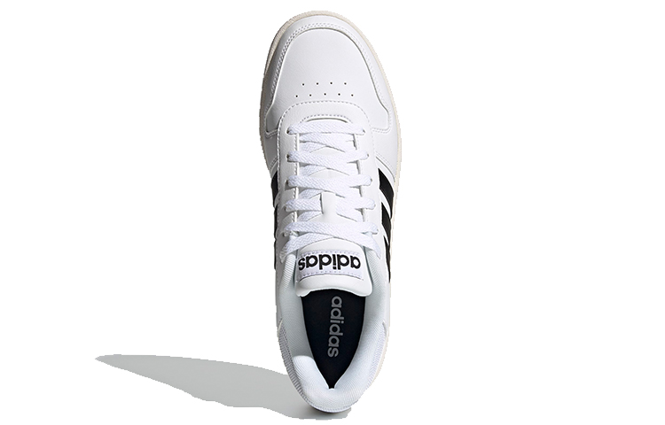 Кеды adidas neo Hoops 2.0 (белый / черный) — Белый / чёрный — фото 5