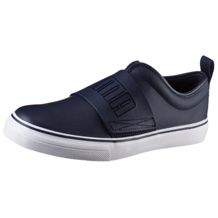 PUMA El Rey Fun Synthetic Leather Low top Skateboard Shoes Unisex Dark Blue