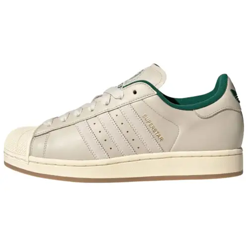Adidas Originals SUPERSTAR Abrasion Resistant Low top Skateboard Shoes Unisex Beige