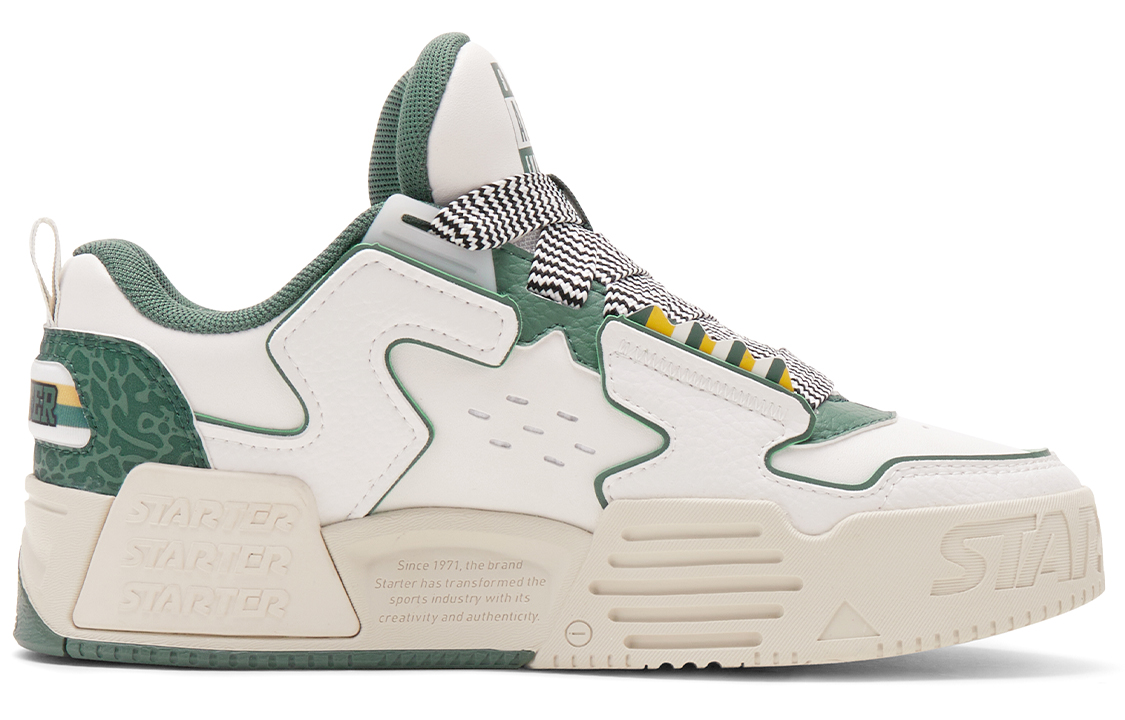 STARTER Vol Low top Skateboard Shoes Women's White Green