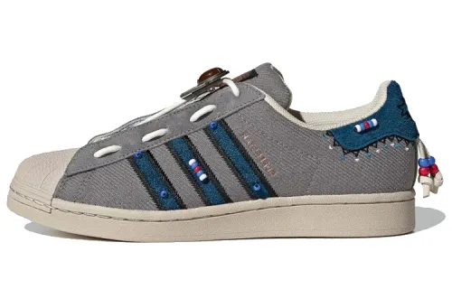 Superstar Street Folk x Superstar Adidas Originals Laceless 'Navajo Culture'