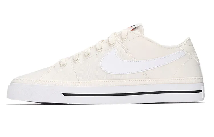 Nike Court Legacy Cnvs Coverage Abrasion Resistant Coverage Abrasion Resistant Low top Skateboard Shoes Men's Beige