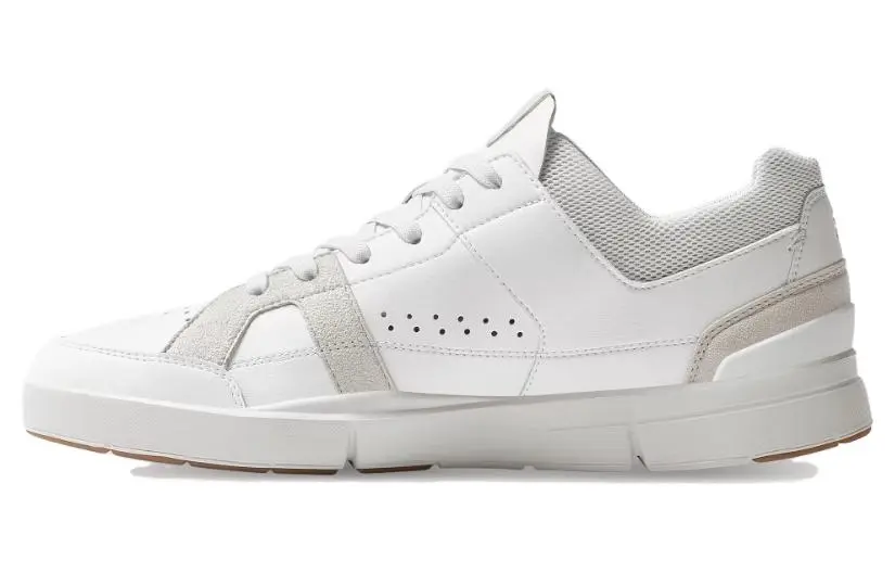 On ClubTHE ROGER Low top Skateboard Shoes Men's White