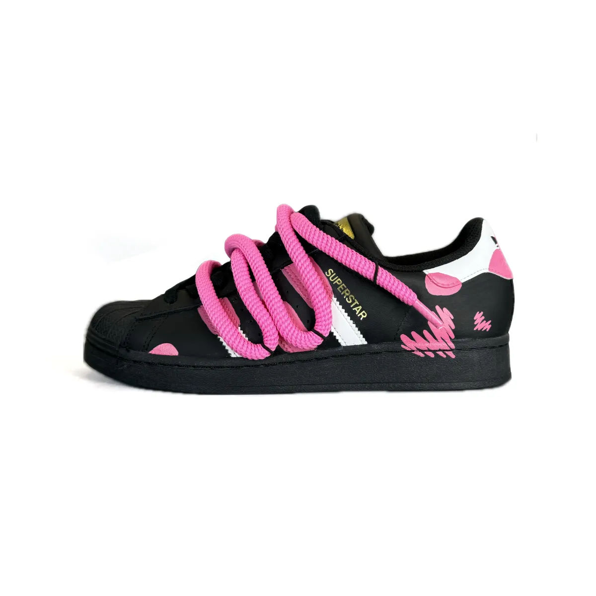 Adidas Originals SUPERSTAR Low top Skateboard Shoes Unisex Rose Red