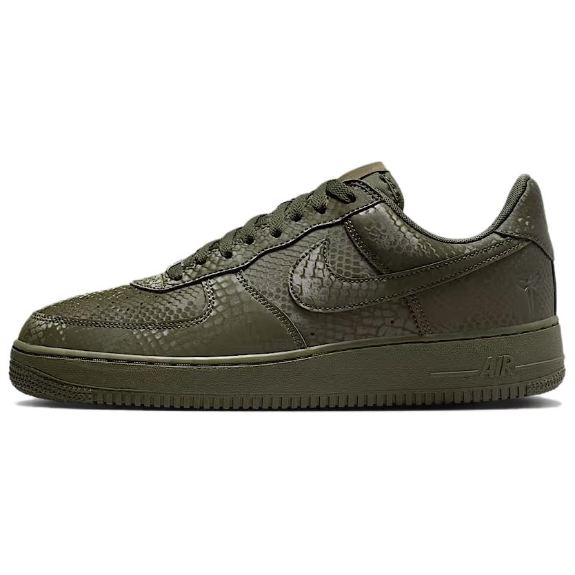 Мужские кроссовки Nike Air Force 1 Kobe Forever Olive (оливковые)