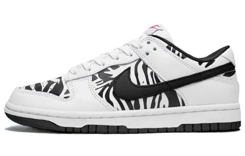 Nike Dunk Zebra Split Cow Leather, Artificial Leather Slip Resistant, Abrasion Resistant, Lightweight Low top