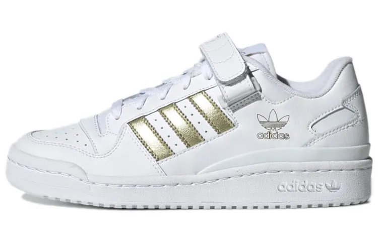 Adidas Wmns Forum Low 'White Gold Metallic' Women's