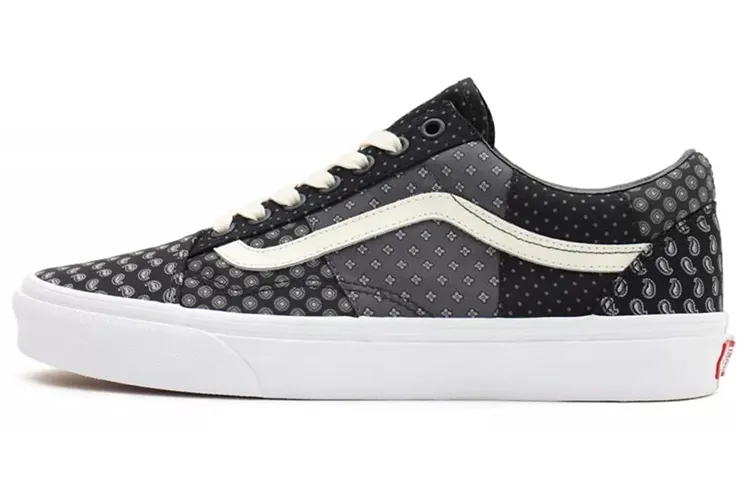 Old Skool Vans 'Tie Print Patchwork'