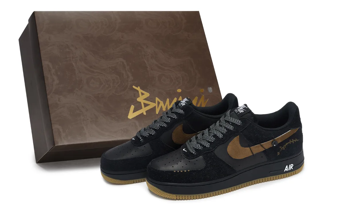 Nike Air Force 1 811 Manufacturing, Lonely Doll, Special Shoe Box Abrasion Resistant Abrasion Resistant Low top
