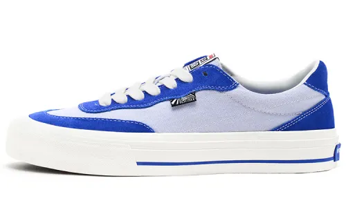 Vision Street Wear Flat Top Low top Skateboard Shoes Unisex Deep Sea Blue & Multicolor