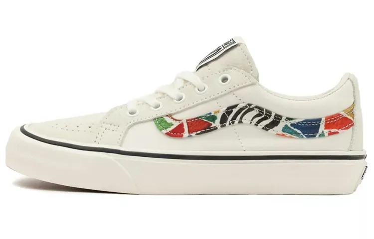 Vans x Hanna Scott Sk8-Low "White/multicolour" sneakers