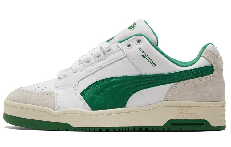 PUMA Slipstream Low Retro White Amazon Green