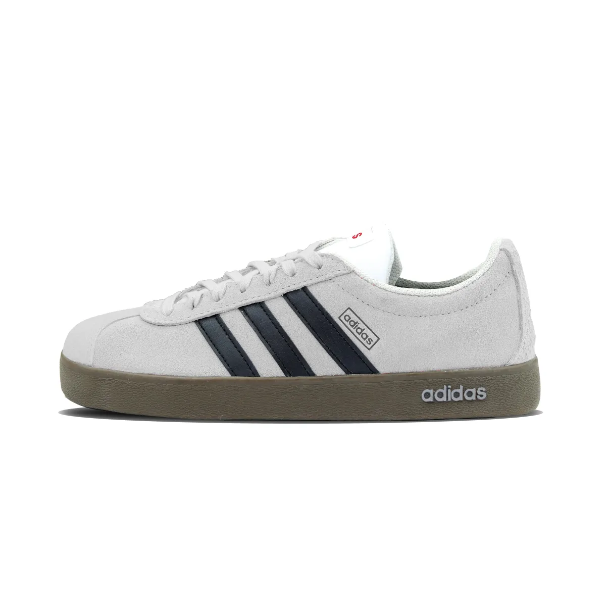 Adidas VL COURT 2.0 Waterproof Cushioning Waterproof Cushioning Low top Skateboard Shoes Unisex Gray White