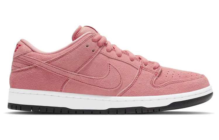 Мужские кроссовки Nike Dunk SB Pro PRM "pink pig" (розовые) — фото 2