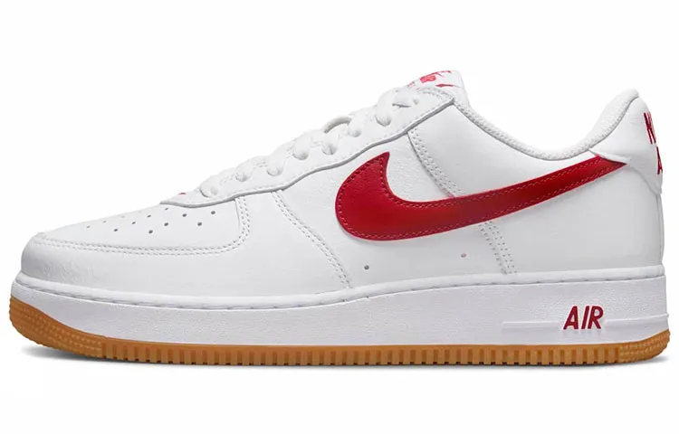 Nike Air Force 1 Low 'Color Of The Month White University Red'