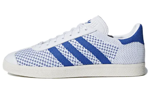 Adidas Originals Gazelle Casual Low top Skateboard Shoes Men's Blue White