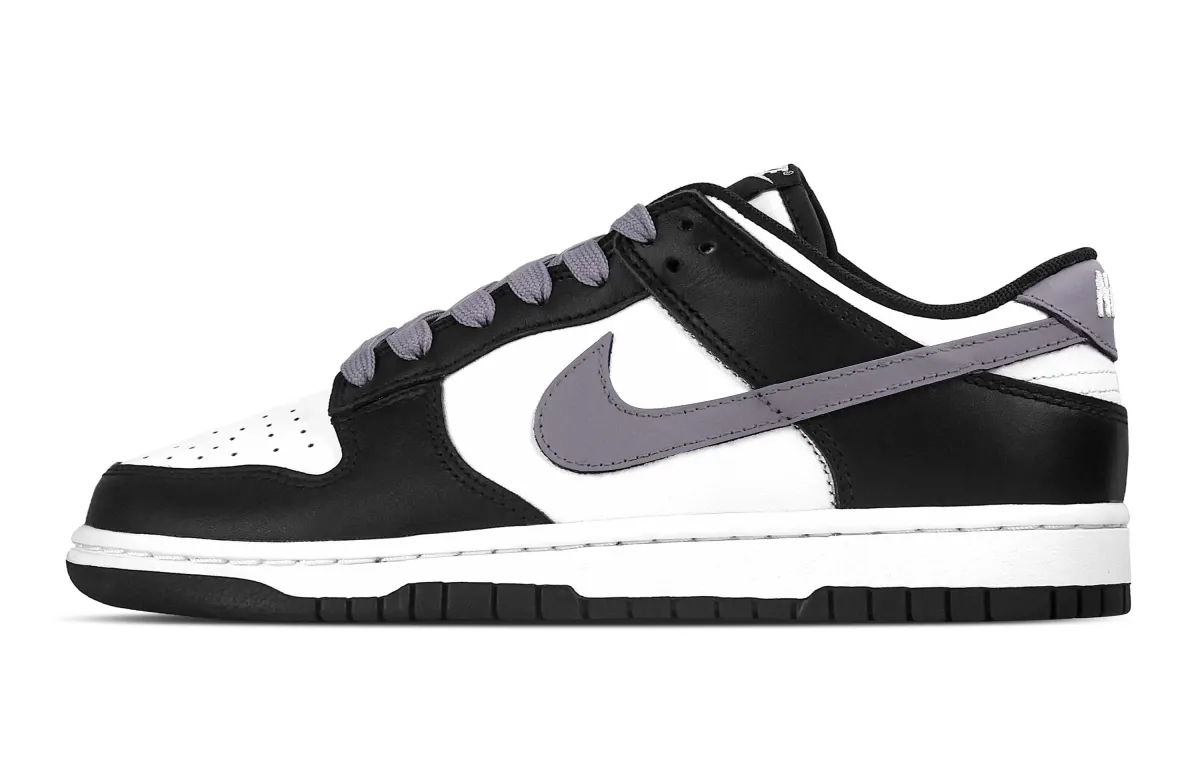 Nike Dunk Purple Rhythm & Trace Low top Skateboard Shoes Unisex Black White Purple