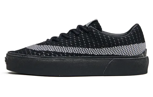 EQLZ EQUALIZER Fault GhostKnit Fabric Low top Skateboard Shoes Unisex Rush Black