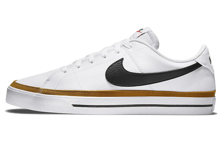 Мужские кеды Nike Nike Court Legacy (белые с черным и коричневым)