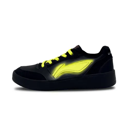 Li Ning Sycee V3 Slip Resistant Abrasion Resistant Balance Low top Skateboard Shoes Men's Black