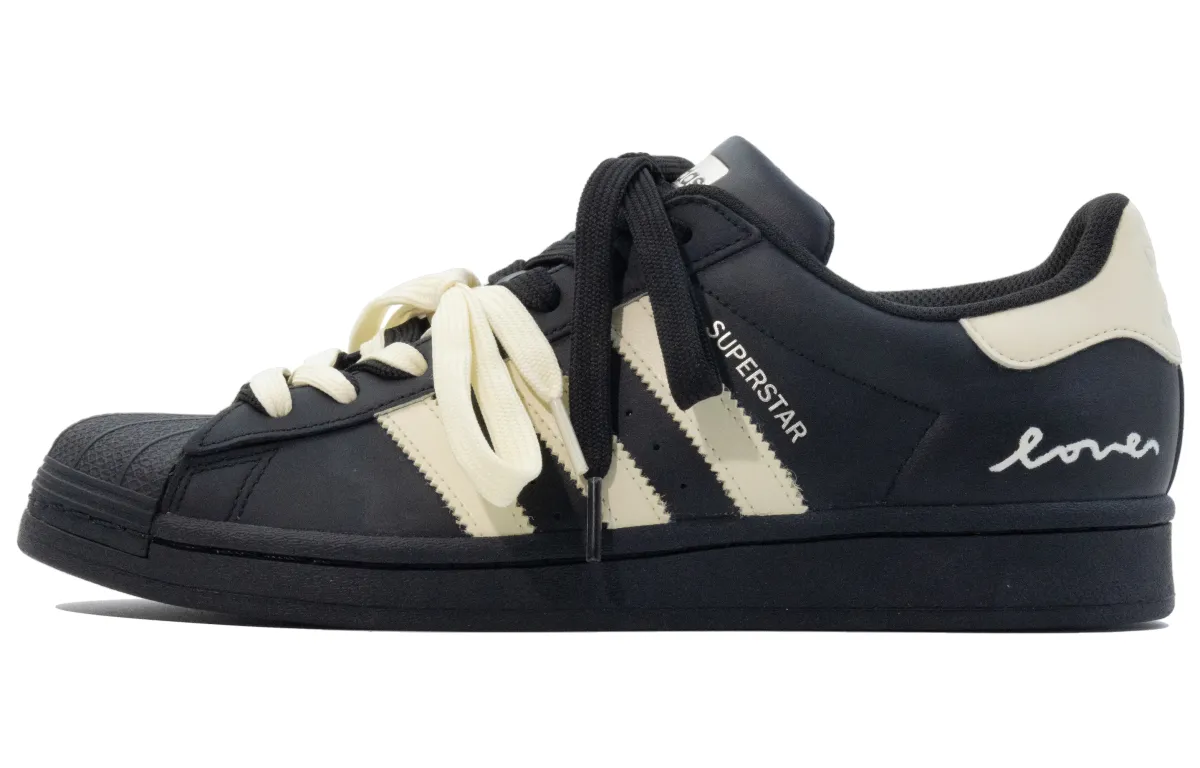 Adidas Originals Superstar 2 Butter Milkshake Cushioning Low top Skateboard Shoes Unisex Earth Yellow